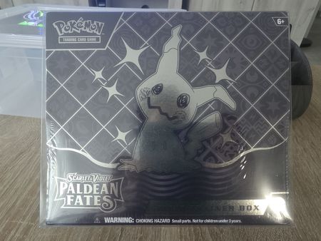 Pokémon ETB elite trainer box paldean fates «🇬🇧 »